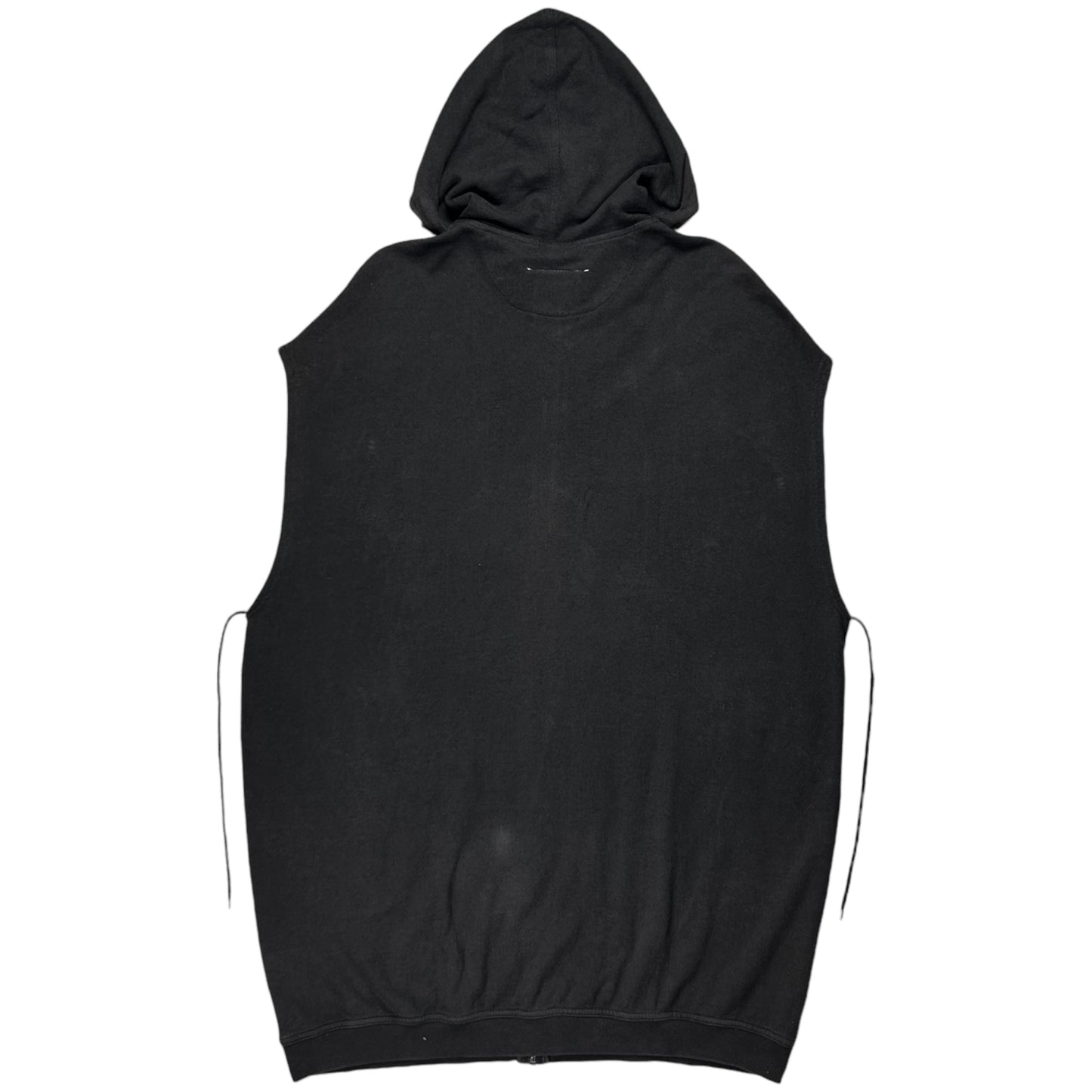 MM6 Maison Martin Margiela Sleeveless Tent Zip Hoodie - SS11