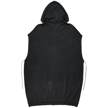 MM6 Maison Martin Margiela Sleeveless Tent Zip Hoodie - SS11