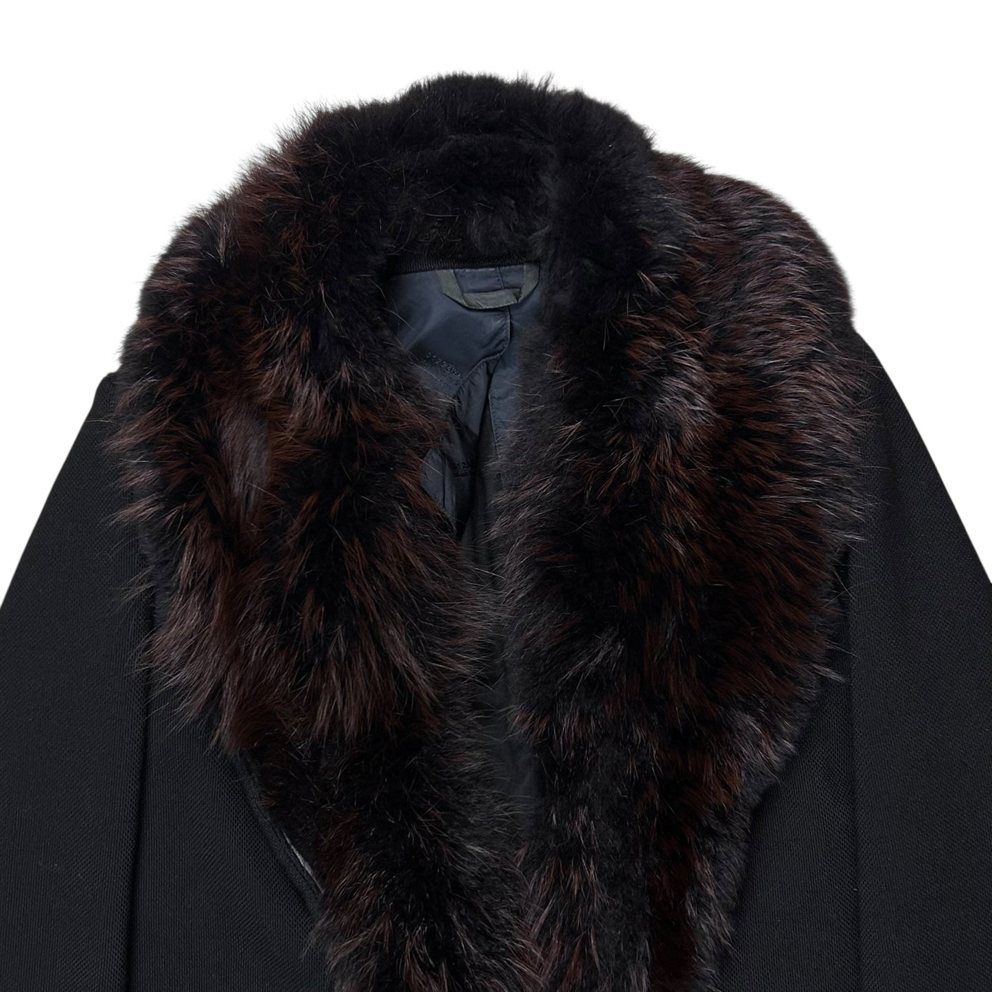 Maison Martin Margiela Fox Fur Collar Coat - AW07