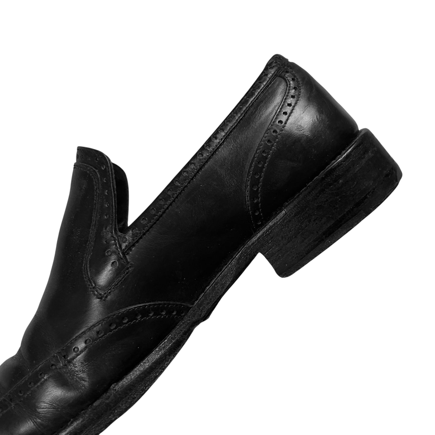 Gucci by Tom Ford Brogue Slip On Loafers - 2000s