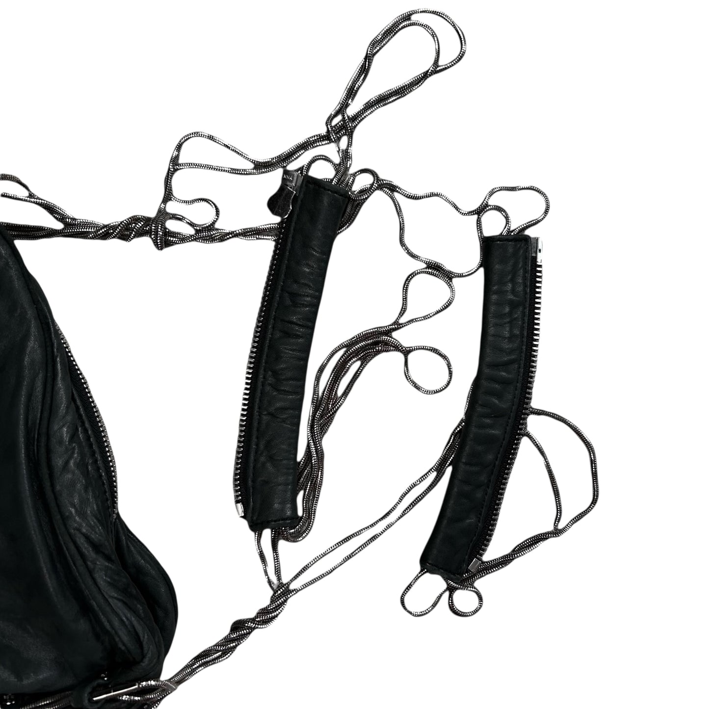 Alexander Wang Large Washed Brenda Chain Bag