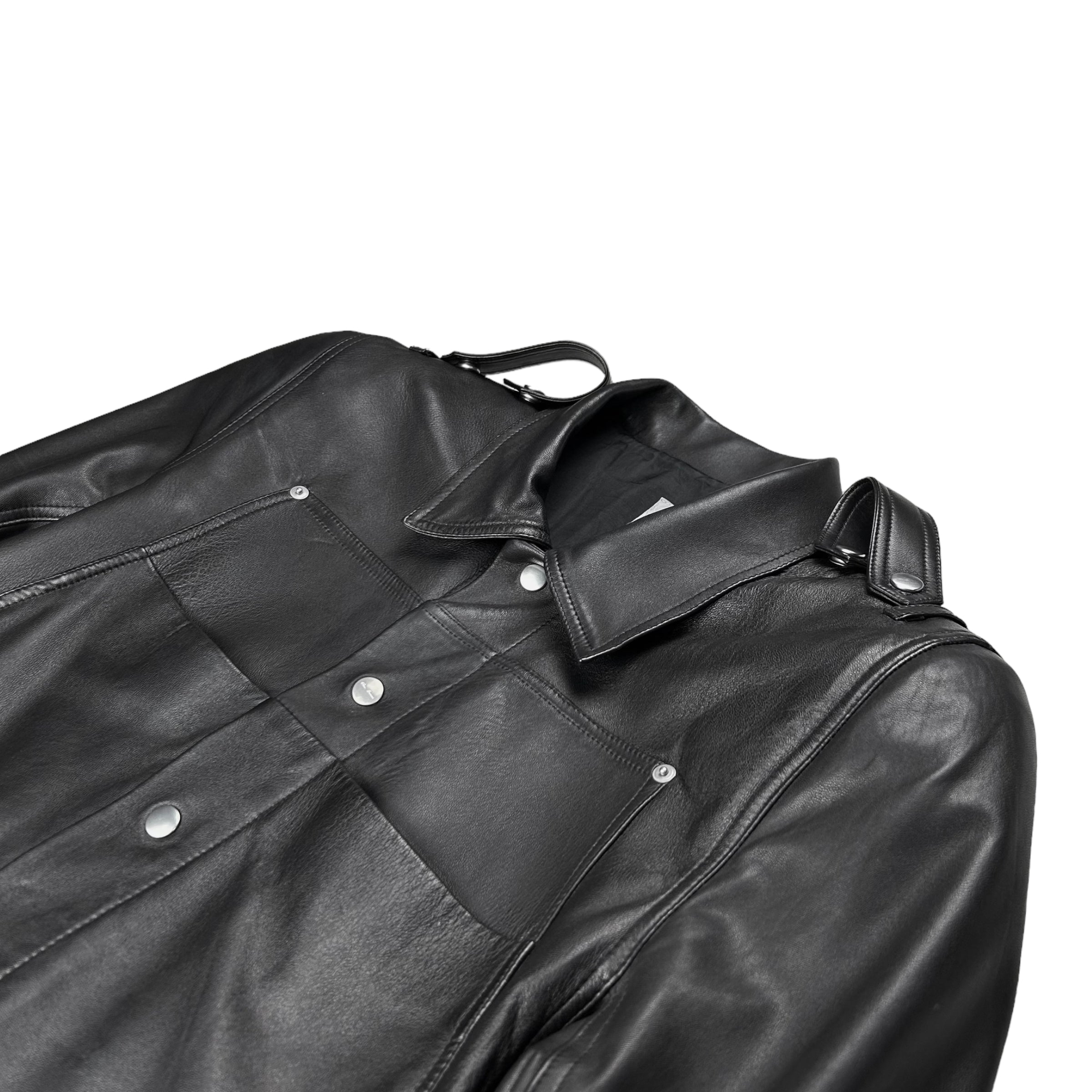 Rick Owens Babel Leather Jacket - SS20 – Vertical Rags