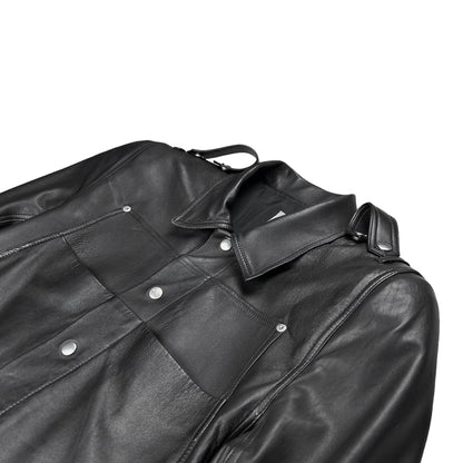 Rick Owens Babel Leather Jacket - SS20