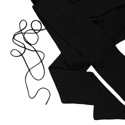 Dior Homme Lumiere Du Nord Wrap String Cashmere Scarf - AW08