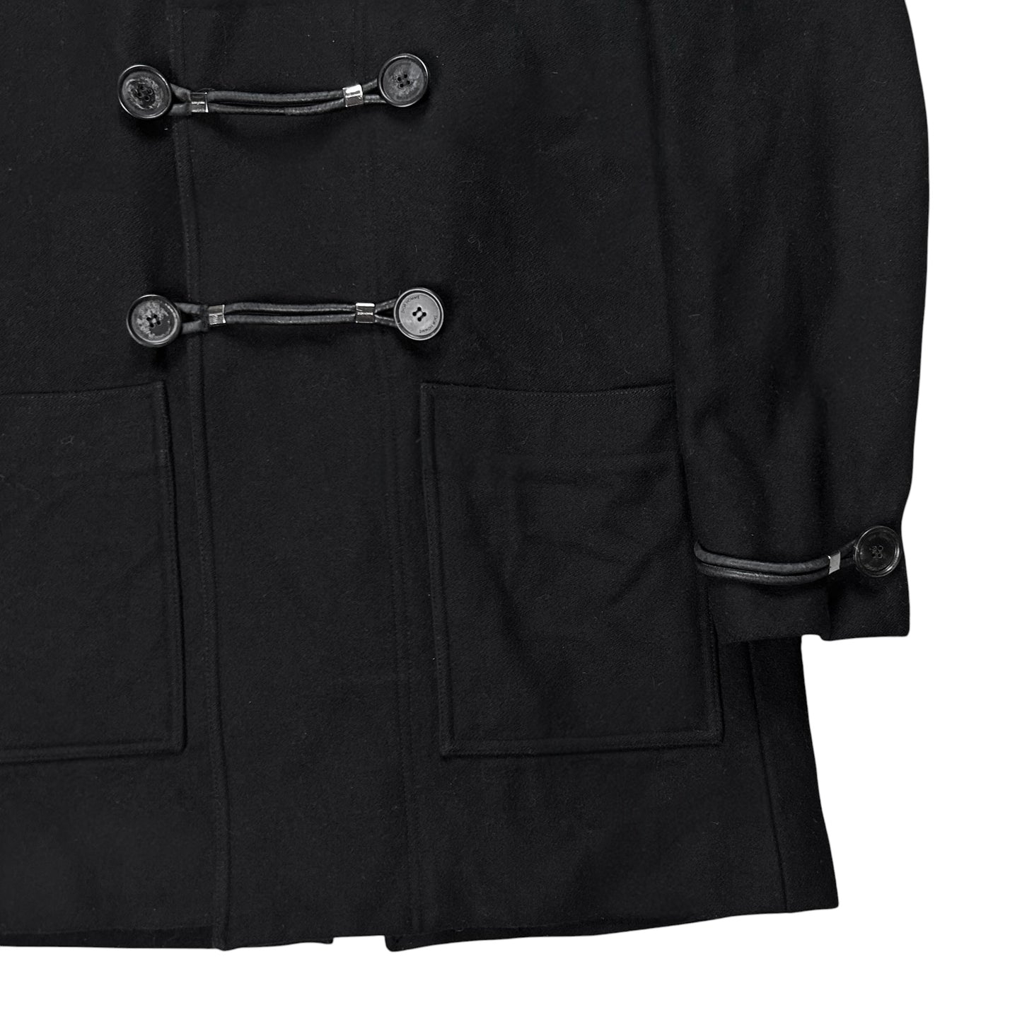 Dior Homme Leather Strap Duffle Coat - AW09