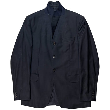 Dries Van Noten Slouchy Pinstripe Blazer - 90s