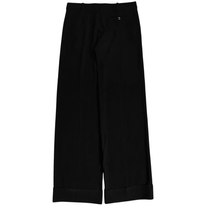 Balenciaga Pleated Triacetate Crepe Trousers - SS06