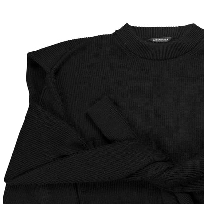 Balenciaga Double Sleeve Knit Sweater - AW20