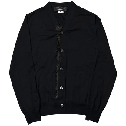 Comme des Garcons Homme Plus Faux Fur Placket Cardigan - AW10