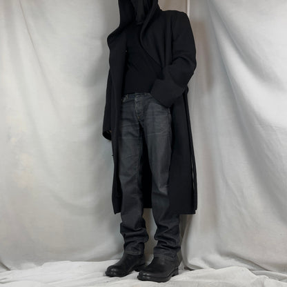 Dior Homme Waxed Raw Slim Jeans - AW08