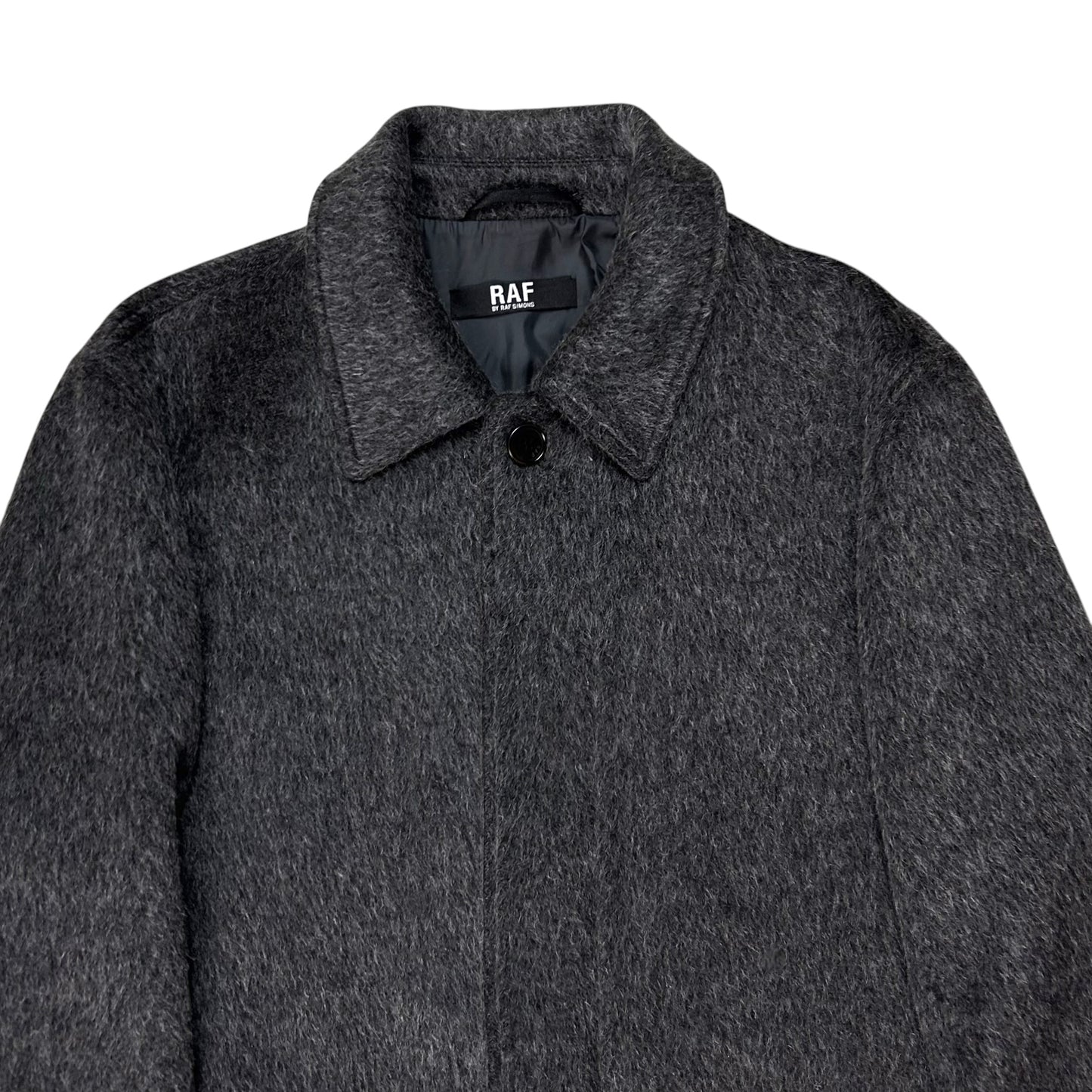 RAF by Raf Simons Short Fuzz Coat - AW06