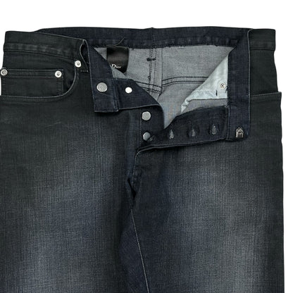 Dior Homme Dark Waxed Indigo Slim Jeans - SS11