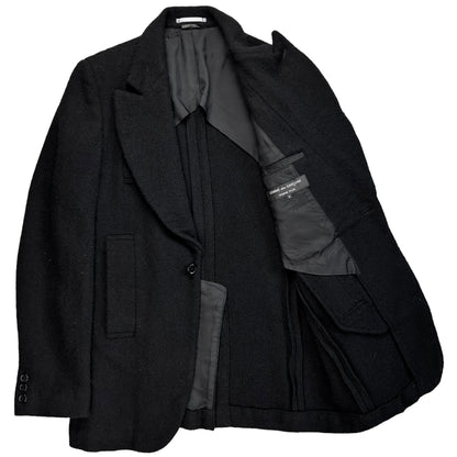 Comme des Garcons Homme Plus Frizzy Peak Lapel Blazer - AW14