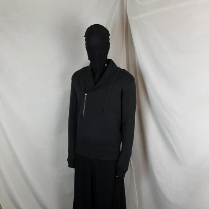 Dirk Bikkembergs Military Zip Knit Sweater - AW10