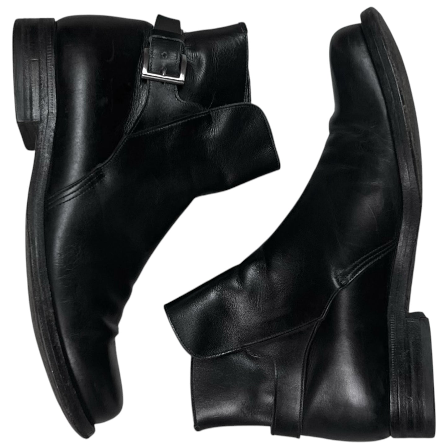 Prada Jodhpur Strap Ankle Boots