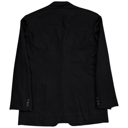 Yohji Yamamoto Costume D'Homme Boxy Pinstripe Sample Blazer - SS08