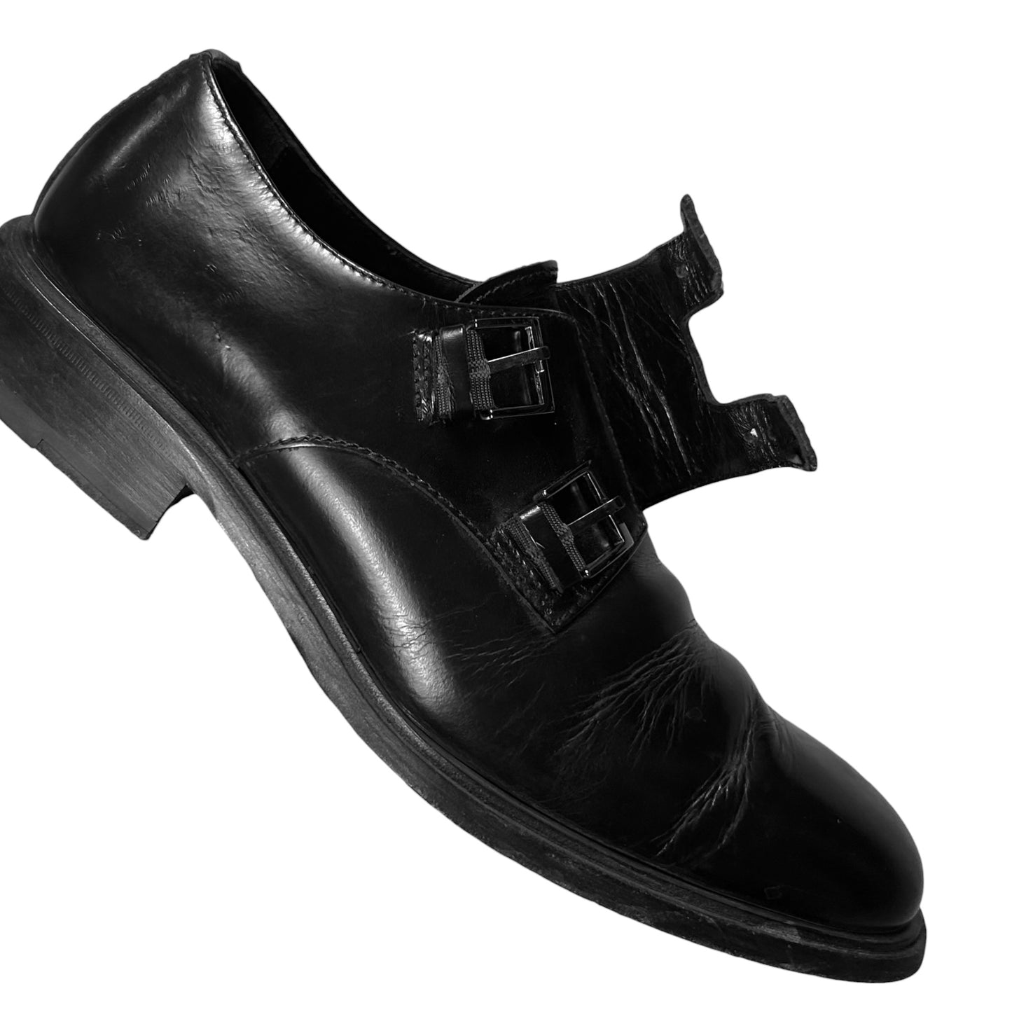Gucci by Tom Ford Dual Monk Strap Derbies - 2000s