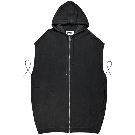 MM6 Maison Martin Margiela Sleeveless Tent Zip Hoodie - SS11