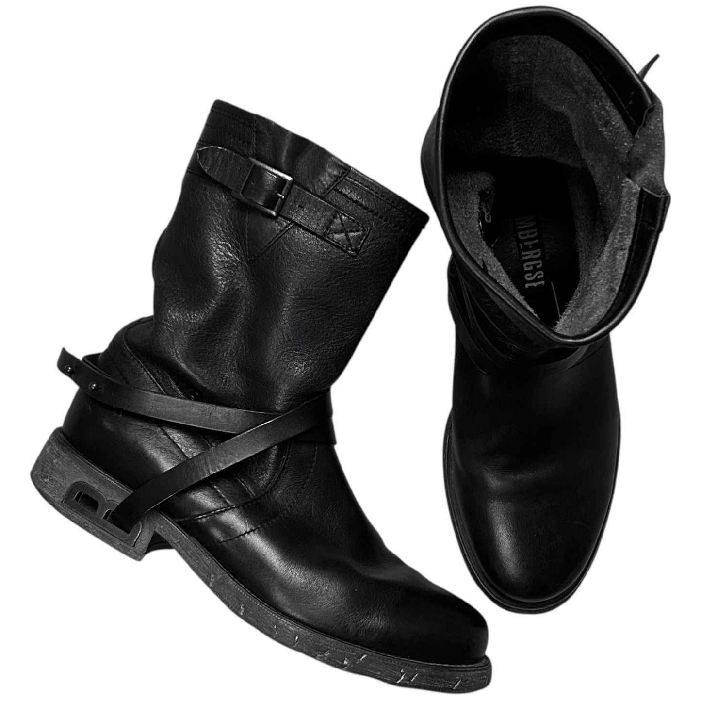 Dirk Bikkembergs B-Heel Strap Boots
