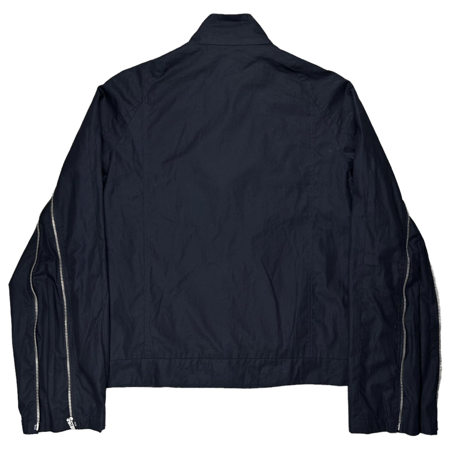 Raf Simons Cropped Sleeve Zip Bomber Jacket - SS08 – Vertical Rags