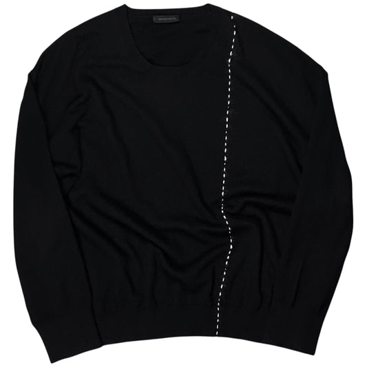 Ann Demeulemeester Visible Stitch Wool Sweater - AW21