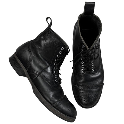 Comme des Garcons Homme Perforated Combat Boots