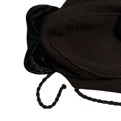 Yohji Yamamoto Aviator Knit Hat