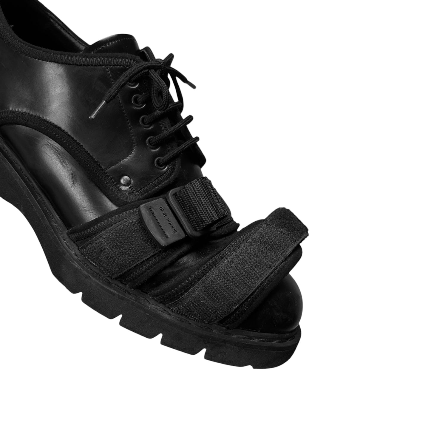 Dior Homme Dual Velcro Strap Derbies - AW17
