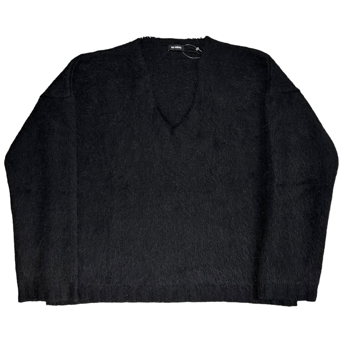 Raf Simons Oversized Boiled V-Neck Sweater - AW21 – Vertical Rags
