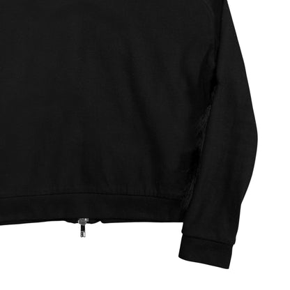 Dirk Bikkembergs Front Fur Zip Hoodie