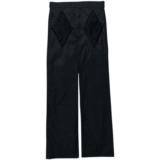 Stefan Cooke Mohair Diamond Trousers - SS19