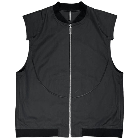 Dior Homme Piped Panel Zip Vest - SS10