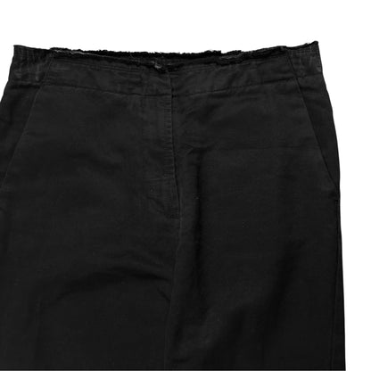 Maison Martin Margiela Flared Cut Off Waist Pants - SS05