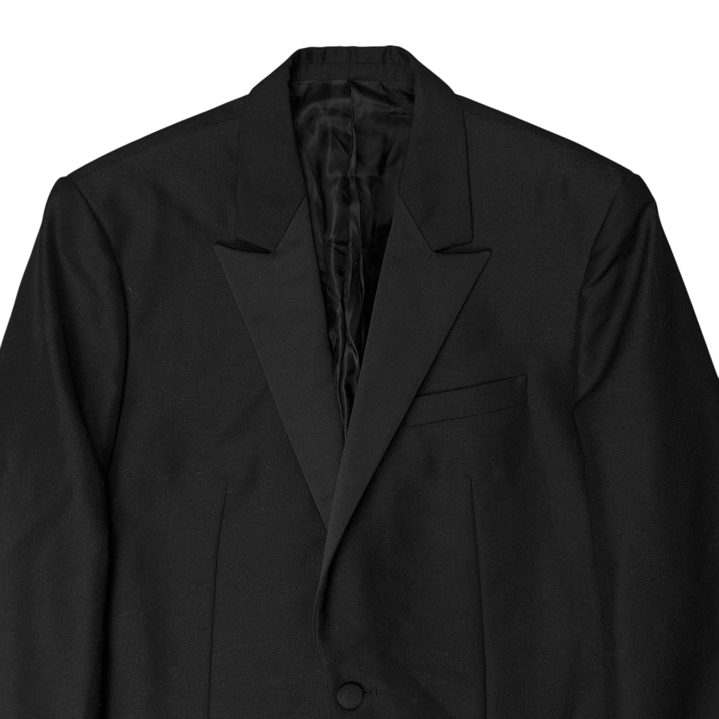 Balenciaga Peak Lapel Mohair Blazer - SS08