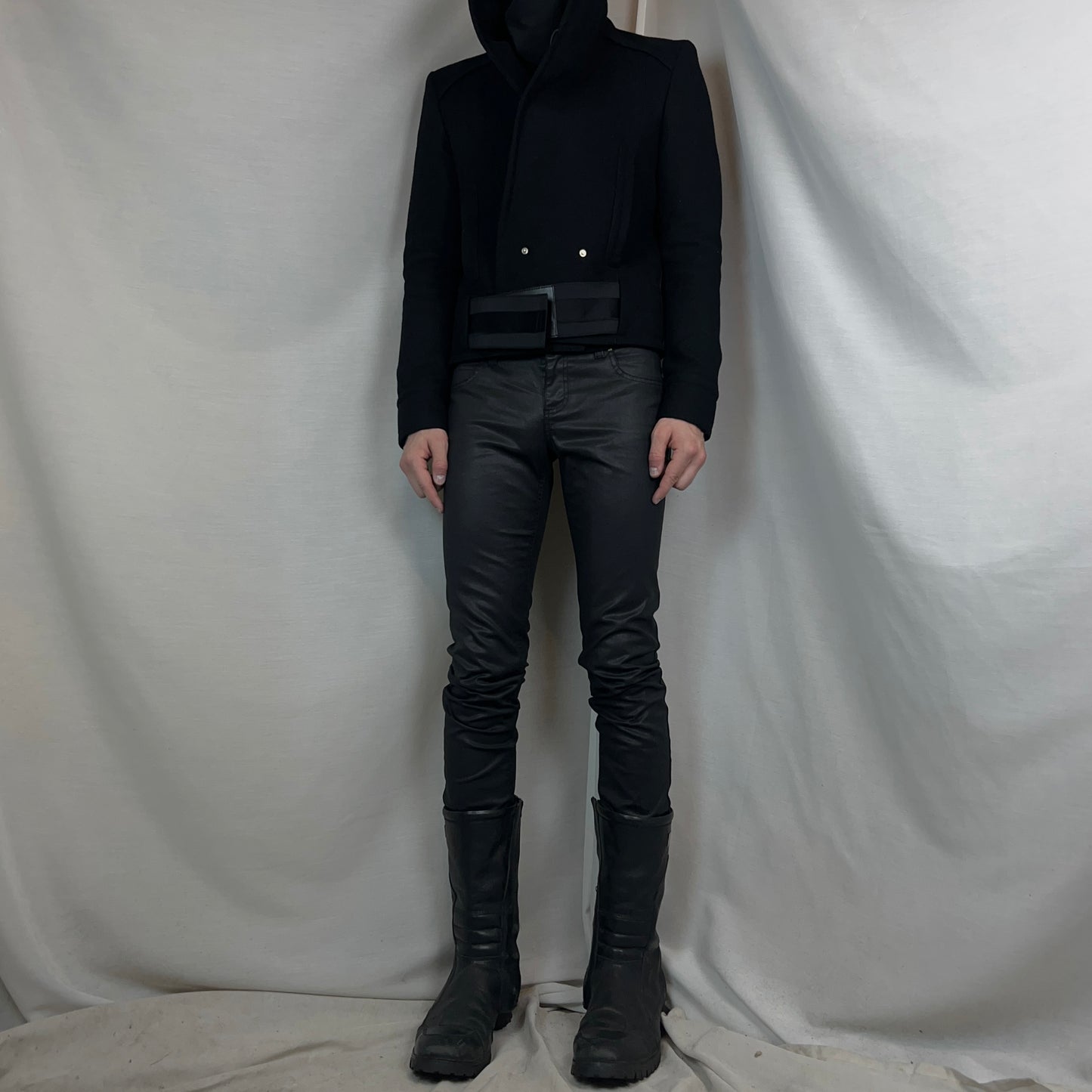 Gucci by Frida Giannini Studded Waxed Skinny Jeans - SS11