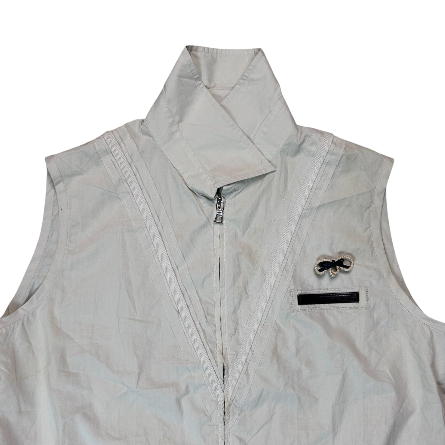 Prada Broche Blouson Vest - SS00