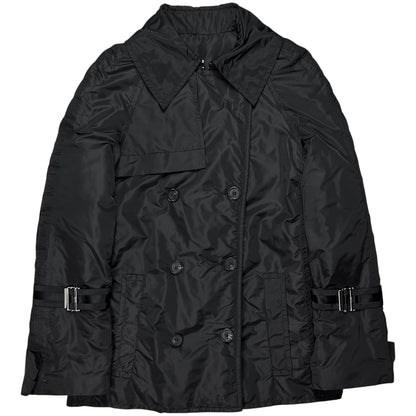 Gucci by Tom Ford Sleeve Strap Padded Caban Jacket - 90s