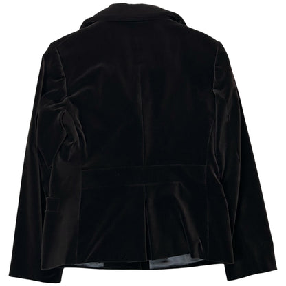 Jil Sander by Raf Simons Velour Snap Blazer - 00s