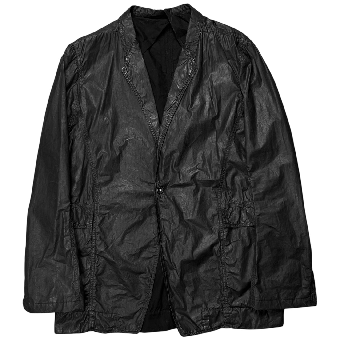 Rick Owens DRKSHDW Waxed Island Blazer - SS13