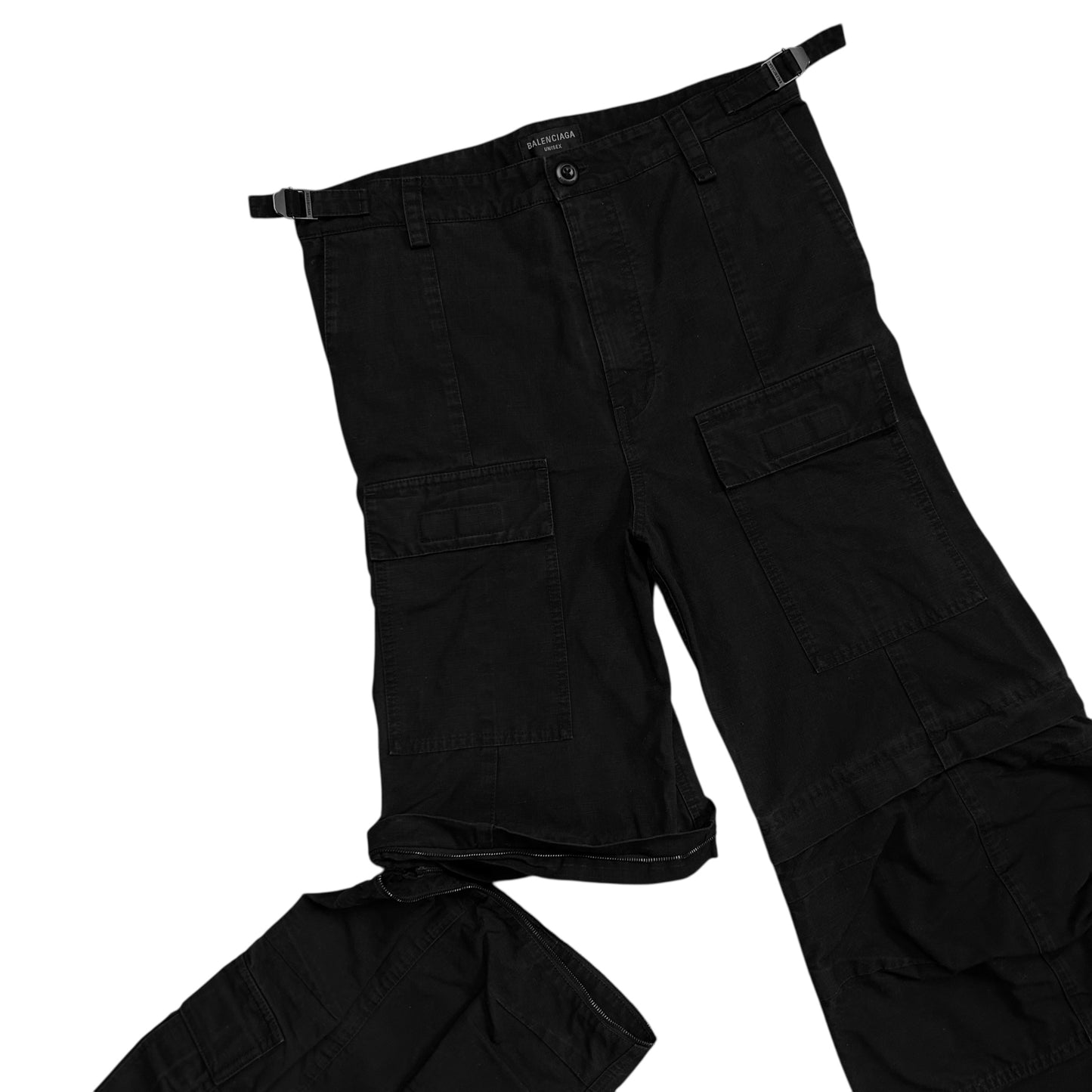 Balenciaga Flared Multi Cargo Pants - AW23