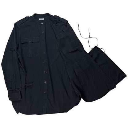 Dries Van Noten Asymmetric Wrap Cargo Shirt - AW16