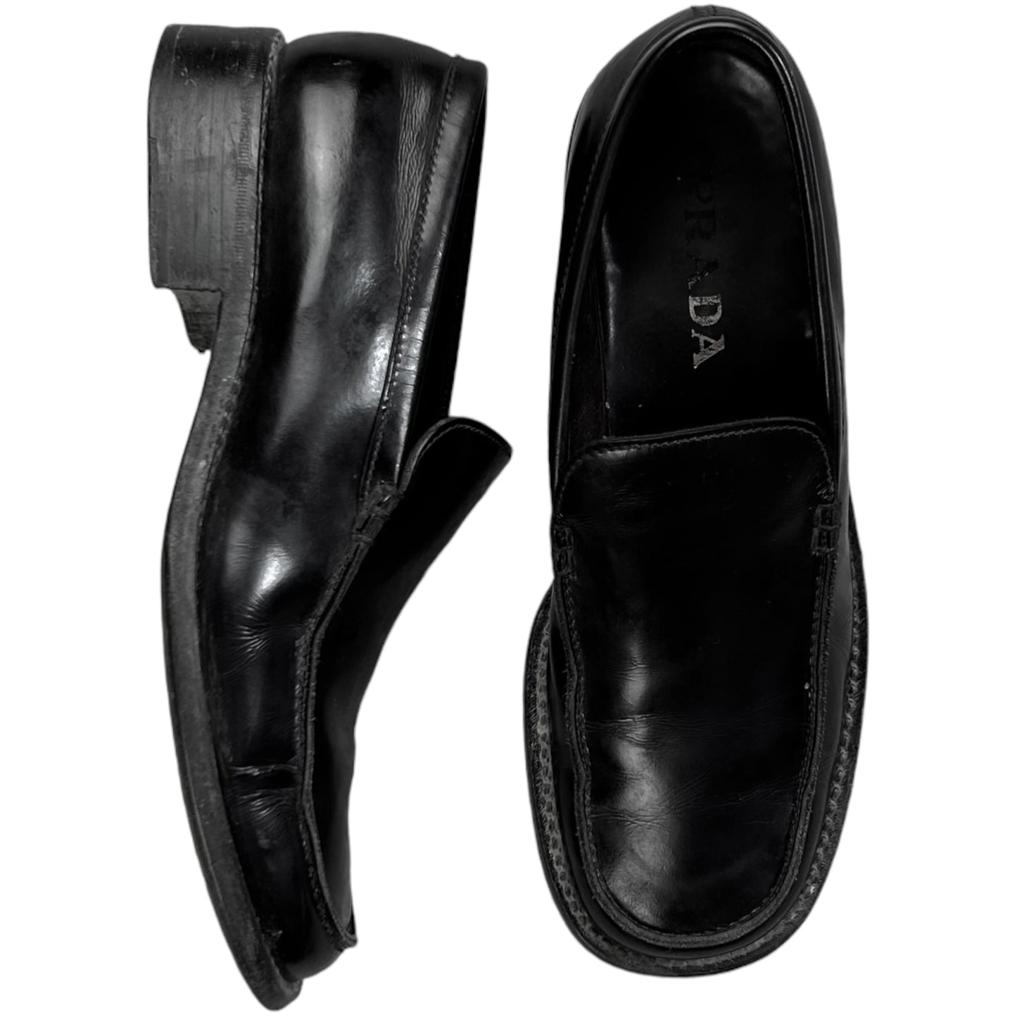 Prada Bulky Slip On Loafers