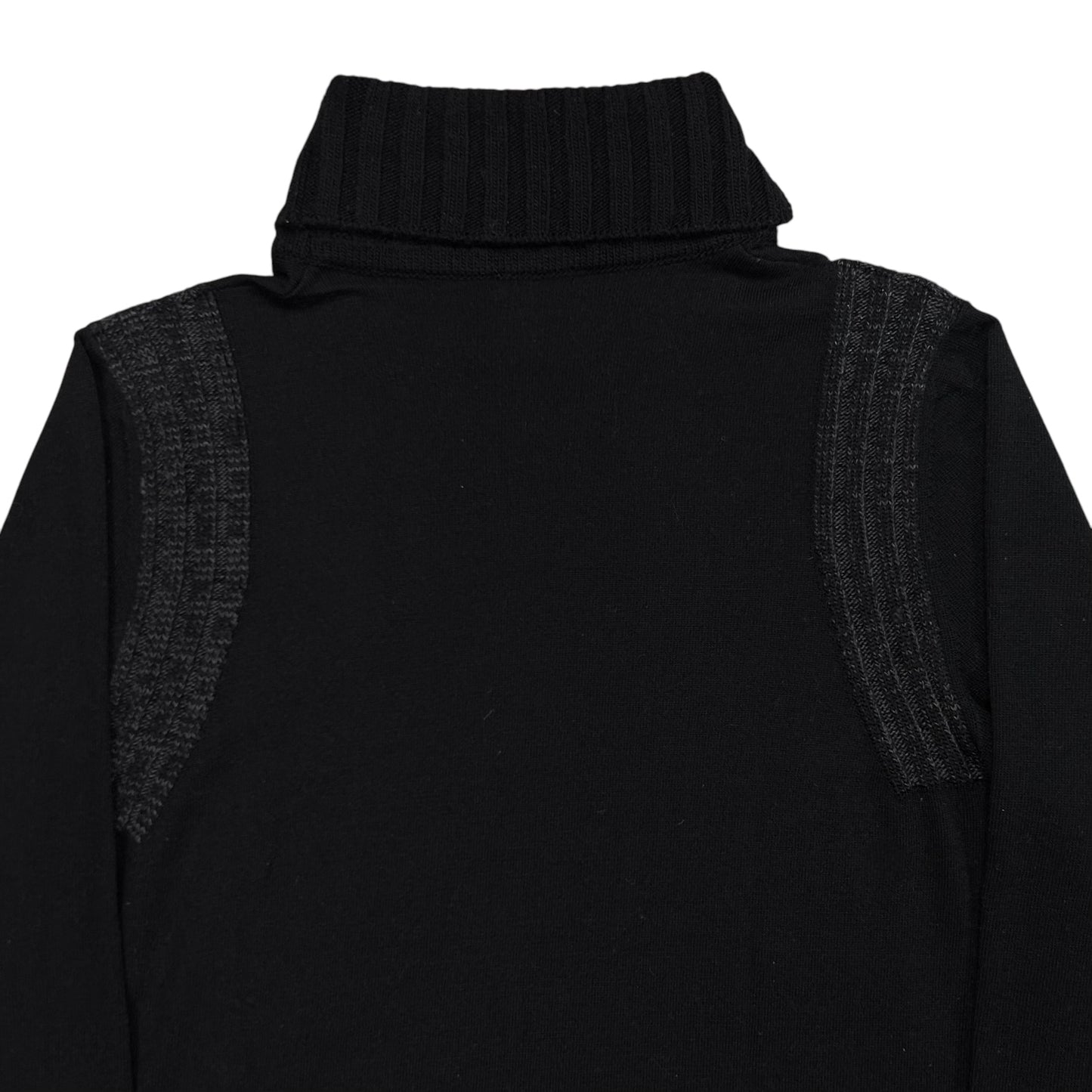 Dirk Bikkembergs Shoulder Ribbed Turtleneck Sweater