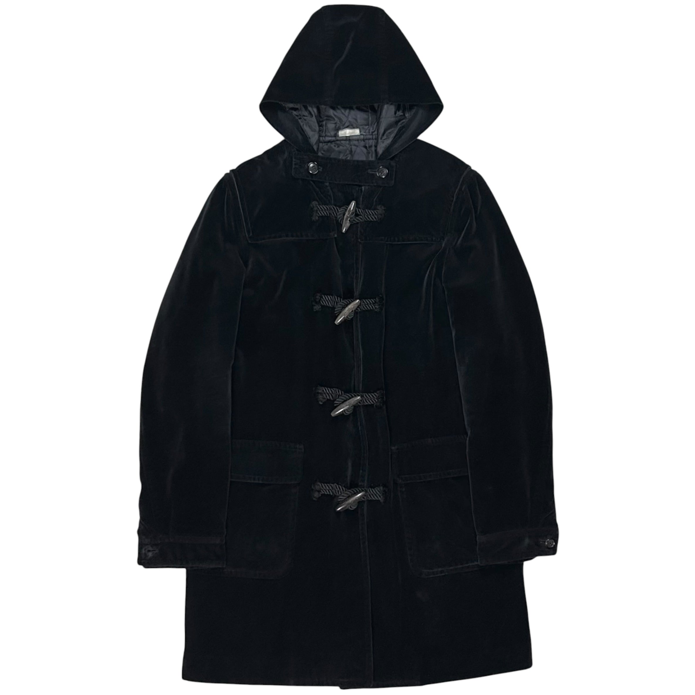 Comme des Garcons Homme Plus Velour Duffle Coat - AW06 – Vertical Rags