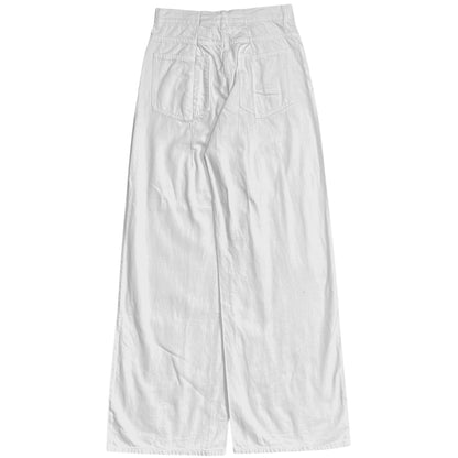 Maison Margiela Wide Deconstructed Waist Jeans - SS18