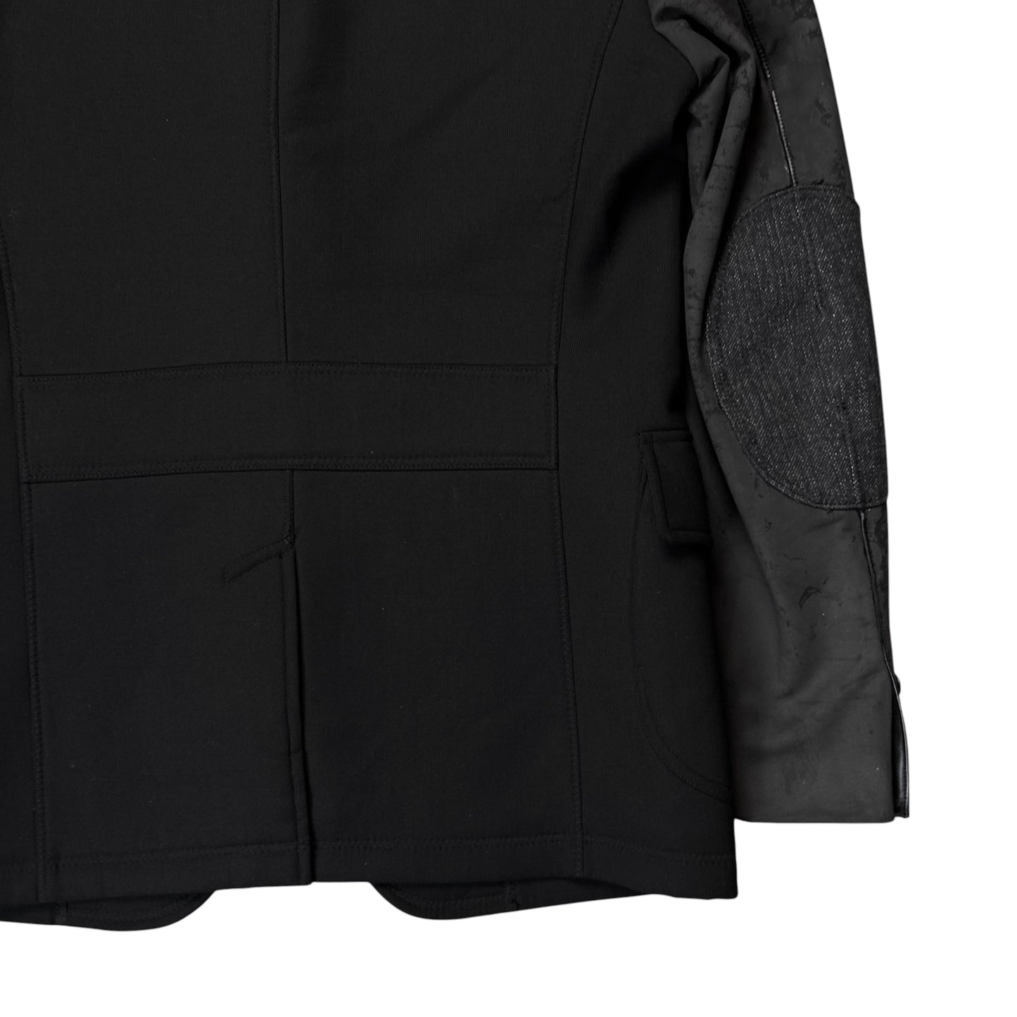 Junya Watanabe Man Comme des Garcons Blistered Leather Sleeve Blazer - AW16