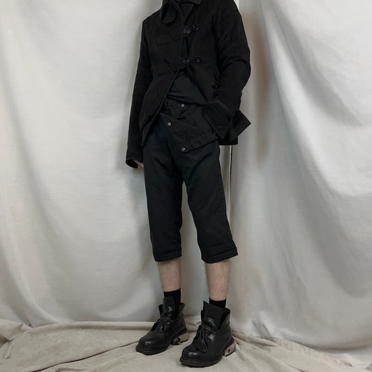 Maison Martin Margiela Dual Waist Sailor Snap Shorts - 2000s