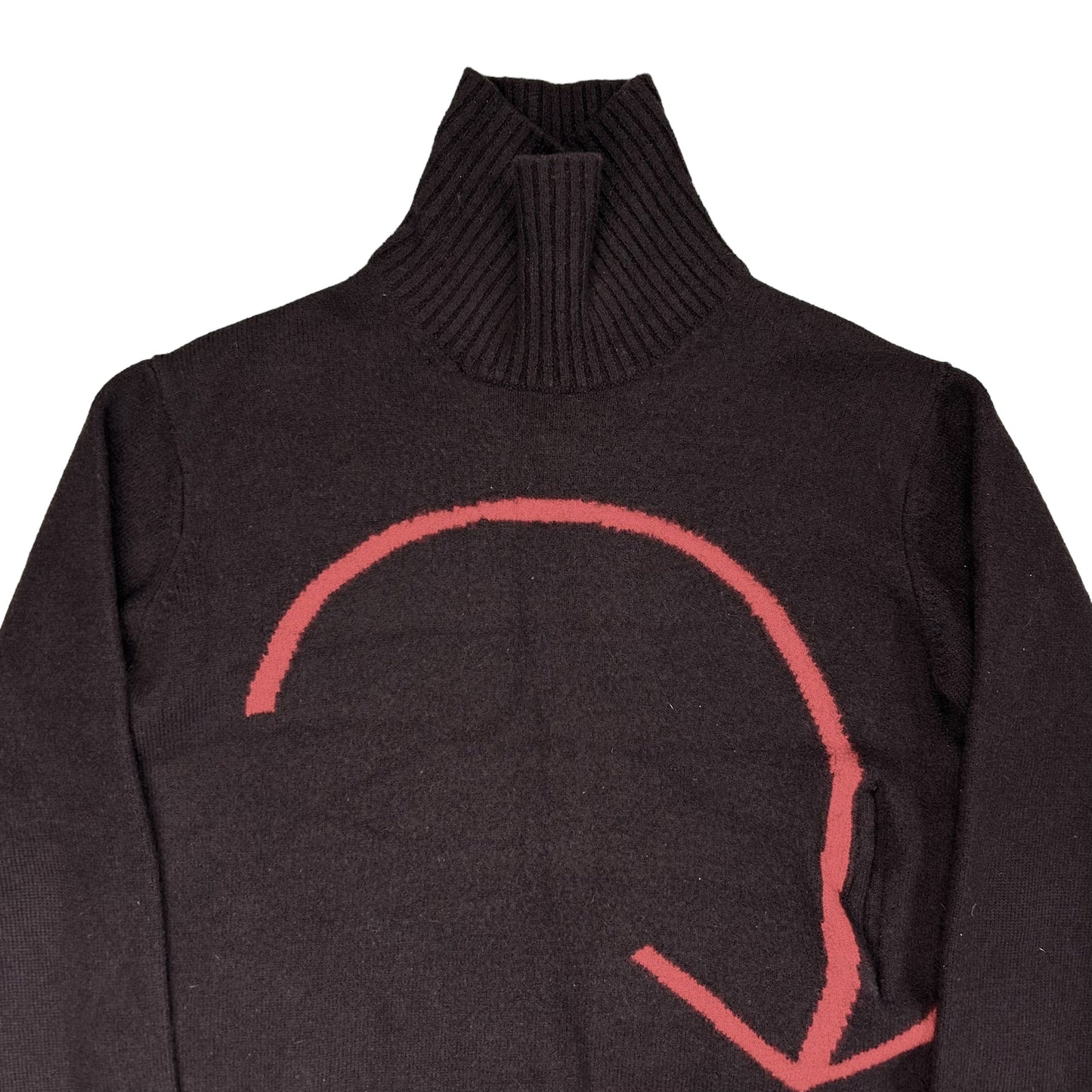 Yohji Yamamoto Pour Homme Arrow Turtleneck Knit Sweater - AW05