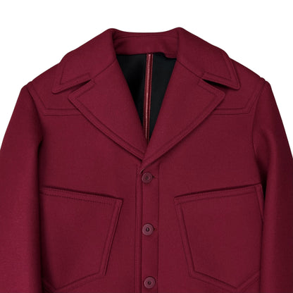 Balenciaga Cropped Work Sample Wool Jacket - AW13