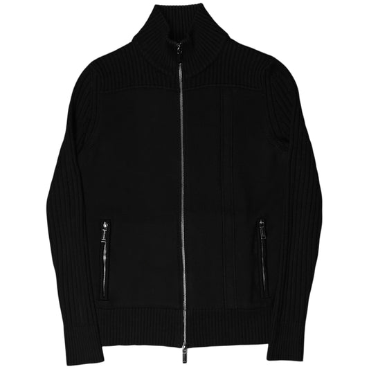 Dirk Bikkembergs Ribbed Multi Zip Sweater - AW08